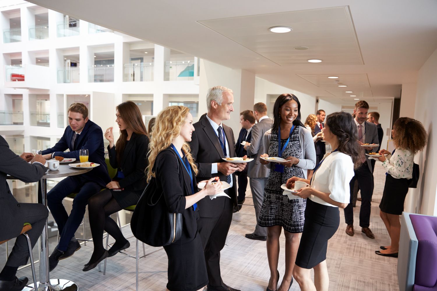 People at a conference