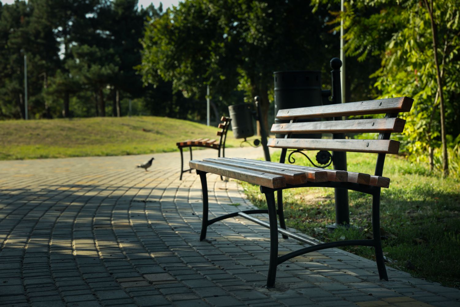 park bench