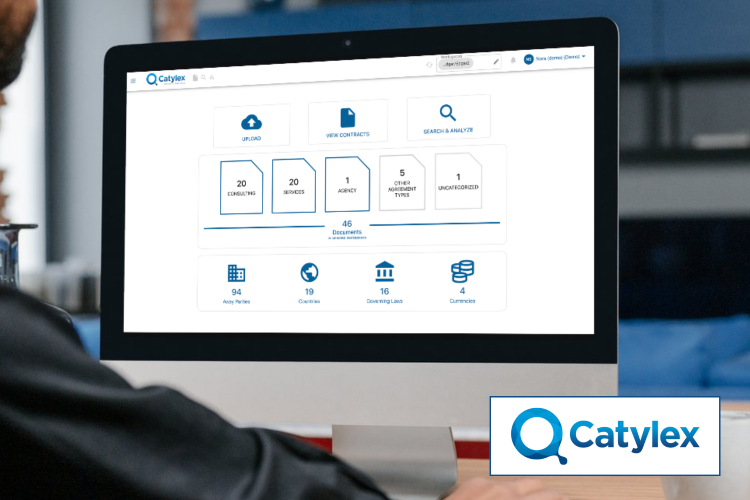 Computer screen showing Catylex